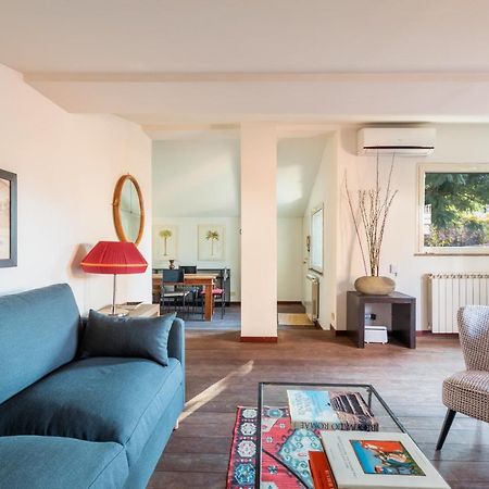 Bright And Comfy Terraced Apartment In Trastevere Rome Luaran gambar