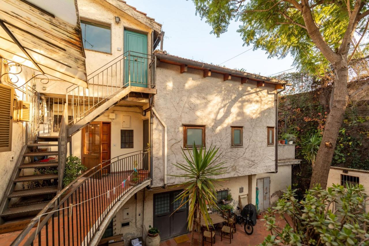 Bright And Comfy Terraced Apartment In Trastevere Rome Luaran gambar